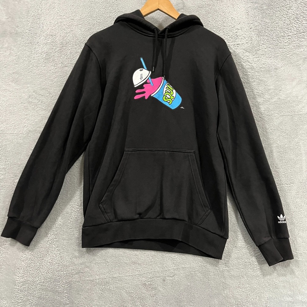 Adidas x The Simpson Squishee Hoodie Mens Small Skater Graphic Pullover‎ Y2K